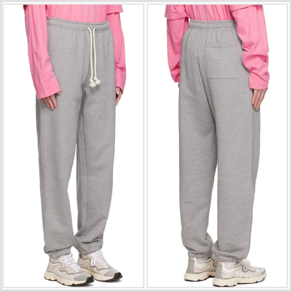 NWT ACNE STUDIOS Gray Relaxed-Fit Lounge Pants